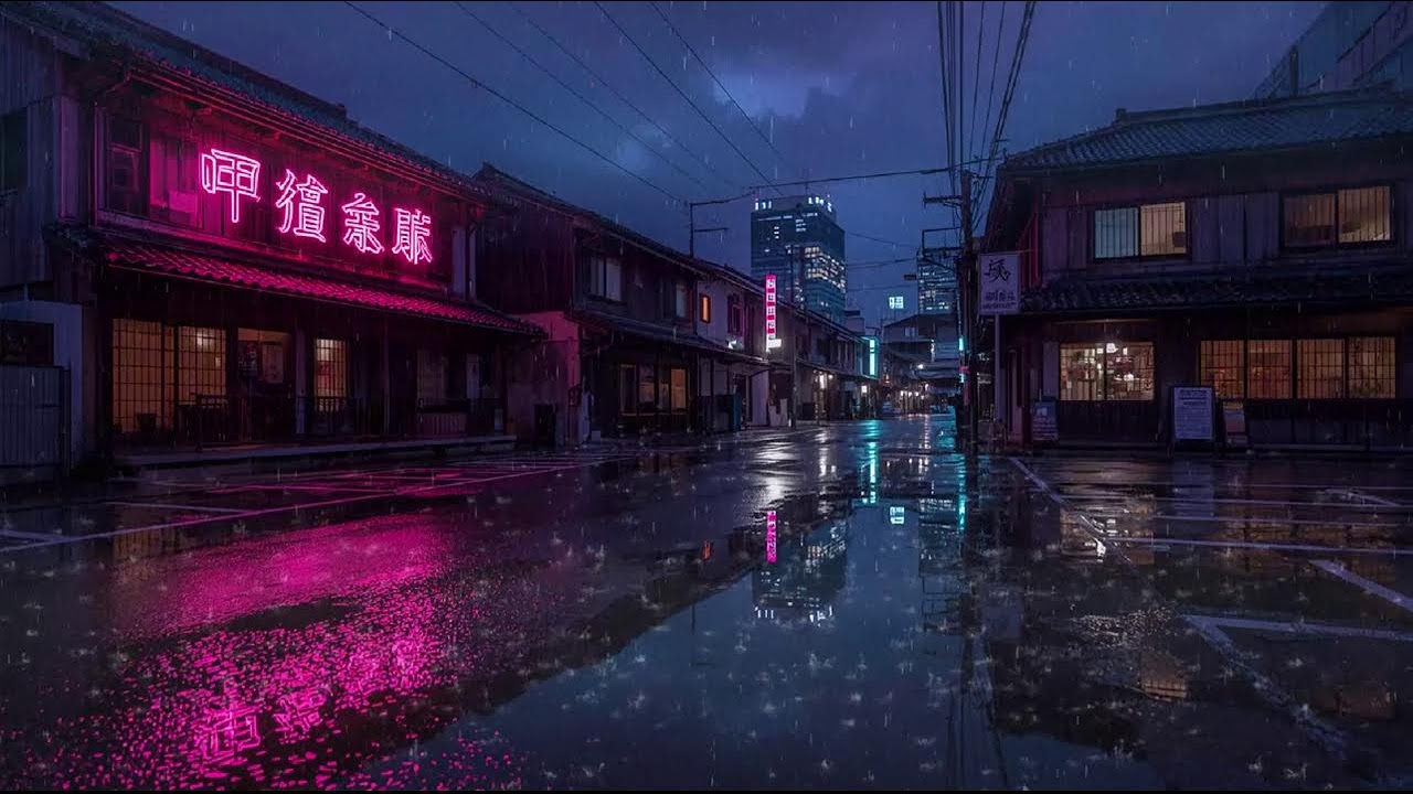 Rainy Night Lofi Mix 🌙 Calm Chillhop Beats to Relax, Study & Sleep #86