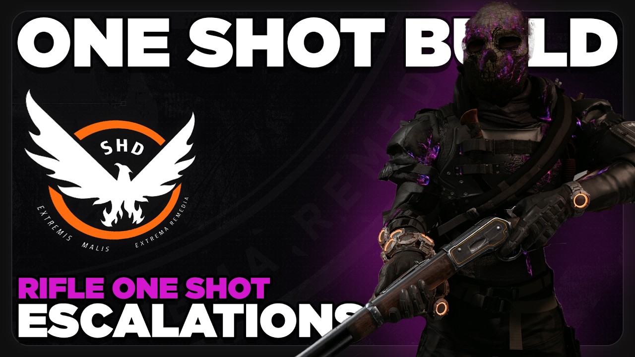 ONE SHOT Escalations ~ 115 Million Rifle Headshot Build The Division 2