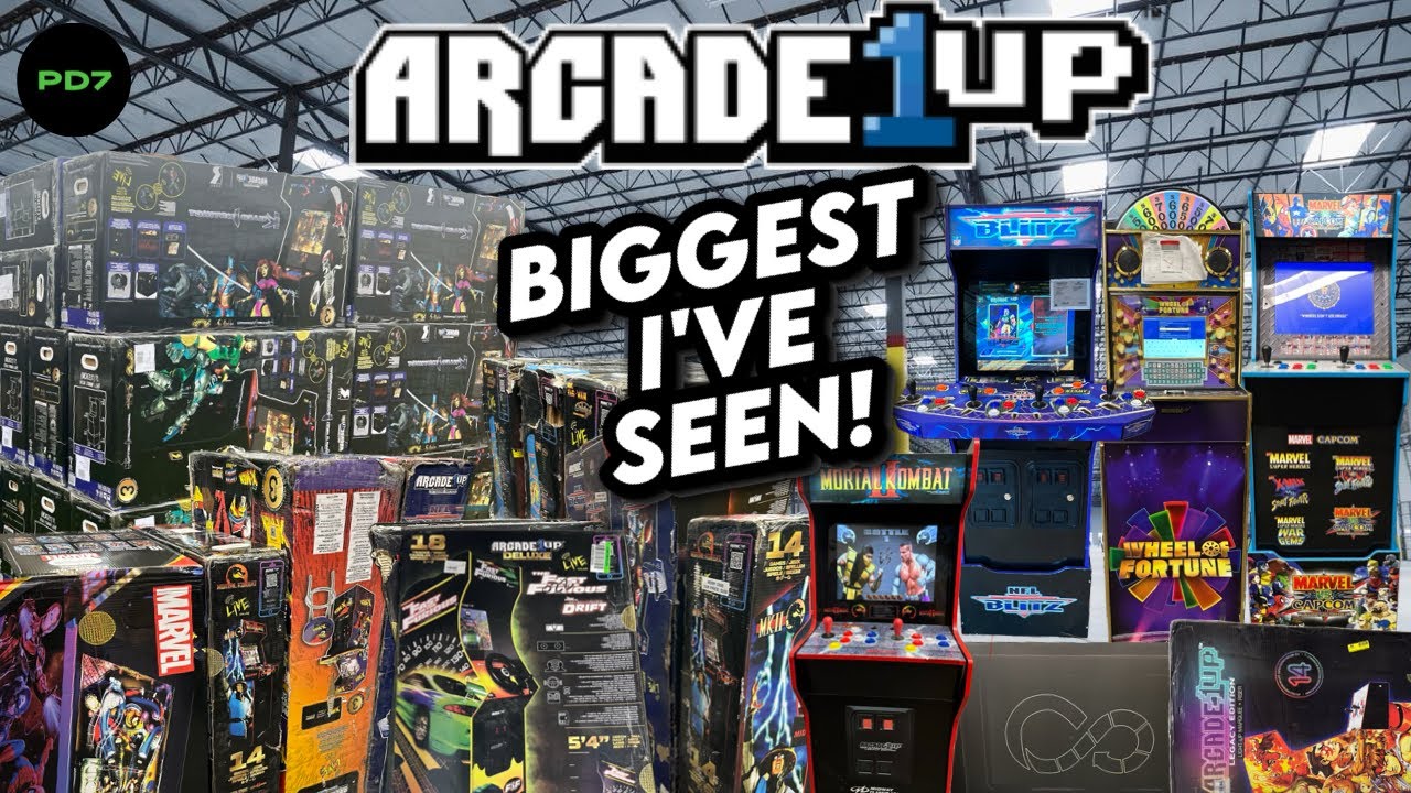 This Stores Massive Inventory Of Arcade1up, Largest One Yet - Walk & Talk