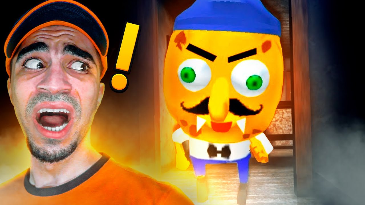سبونج بوب الشرير !! جاري الجديد الغريب !! 😂🤣 | Sponge Neighbor Escape