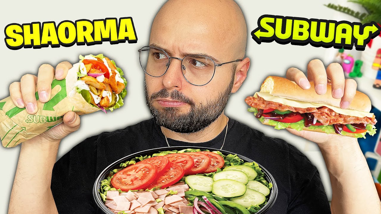 Mananc SHAORMA de la Subway pentru prima data...