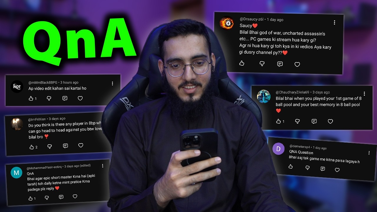 MY FIRST QnA 😱‼️ANSWERING ALL QUESTIONS | ITz BILAL Extra