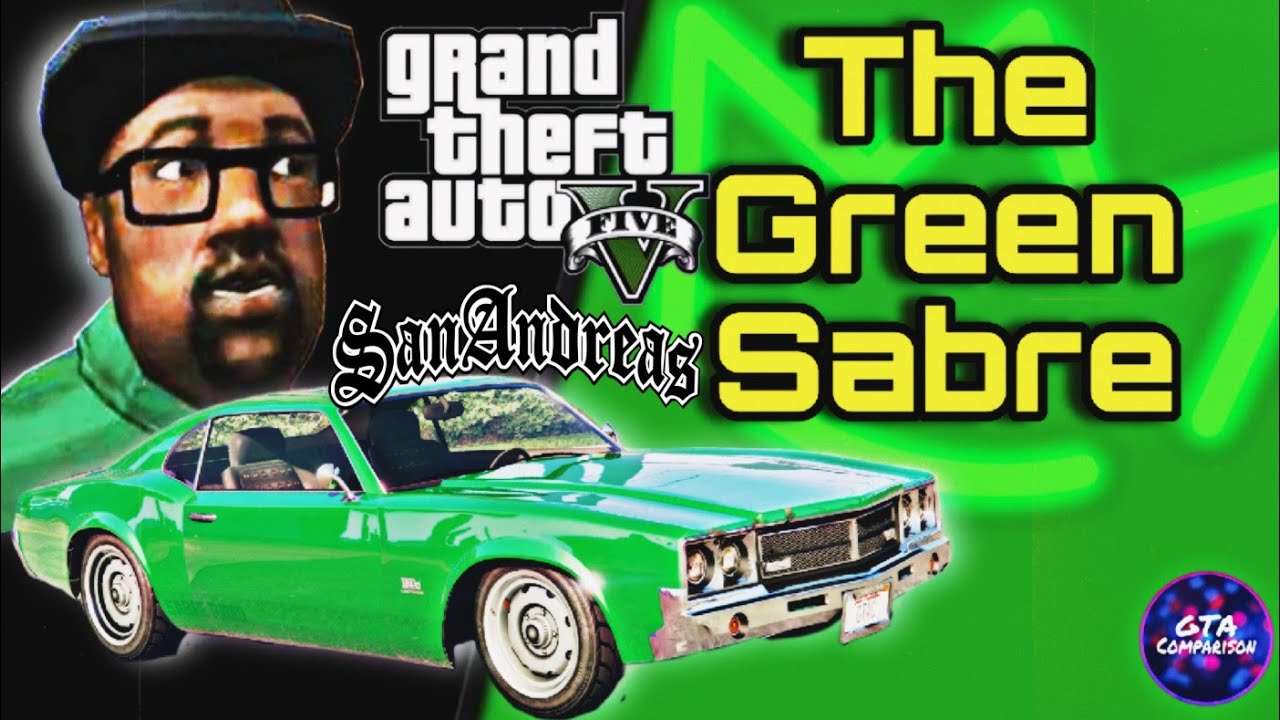 GTA 5 - The Green Sabre Car Build (GTA SA)