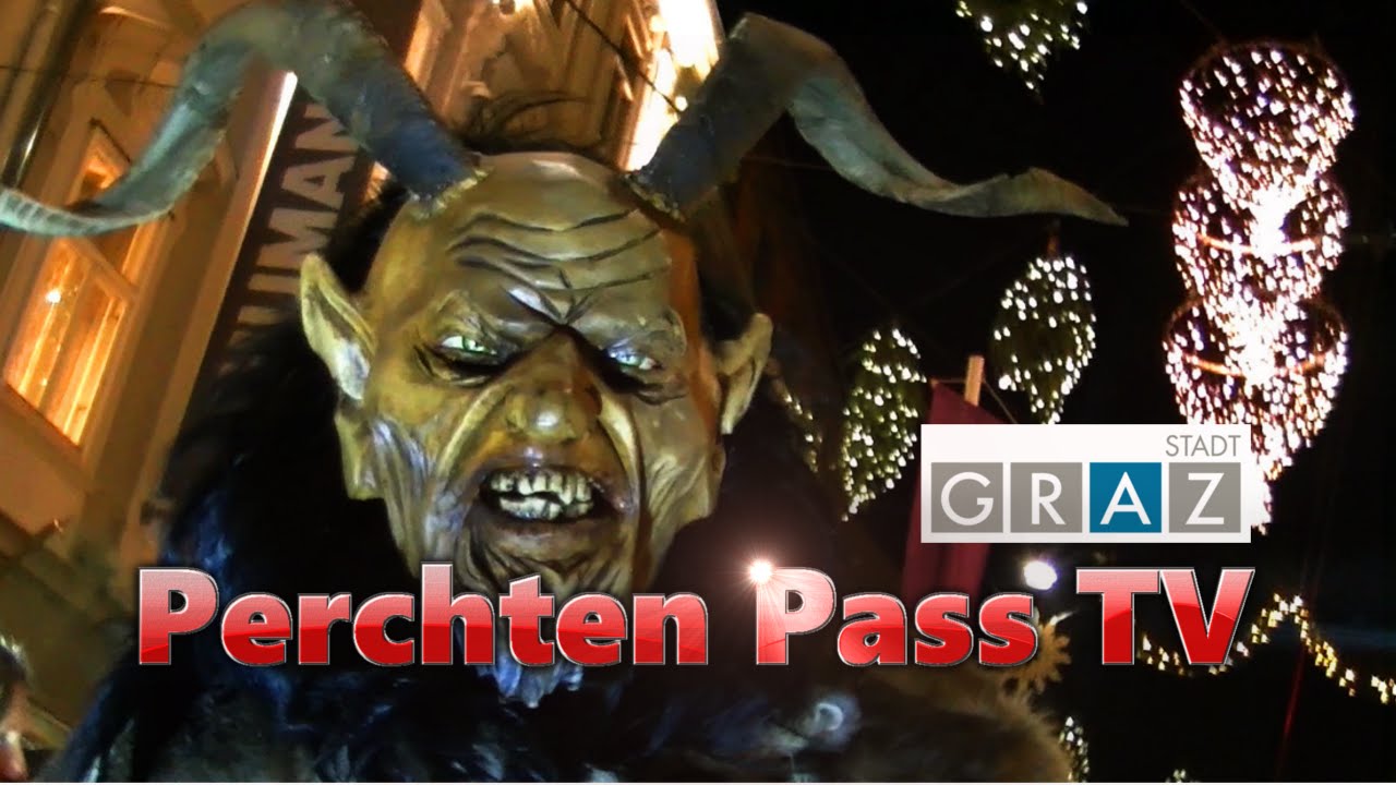 Krampuslauf Graz 2015  悪魔 町に Graz オーストリア