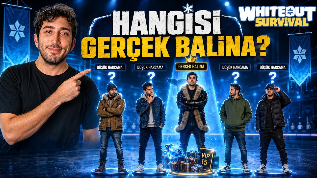 HANGİSİ GER&Ccedil;EK BALİNA ???  -  Whiteout Survival