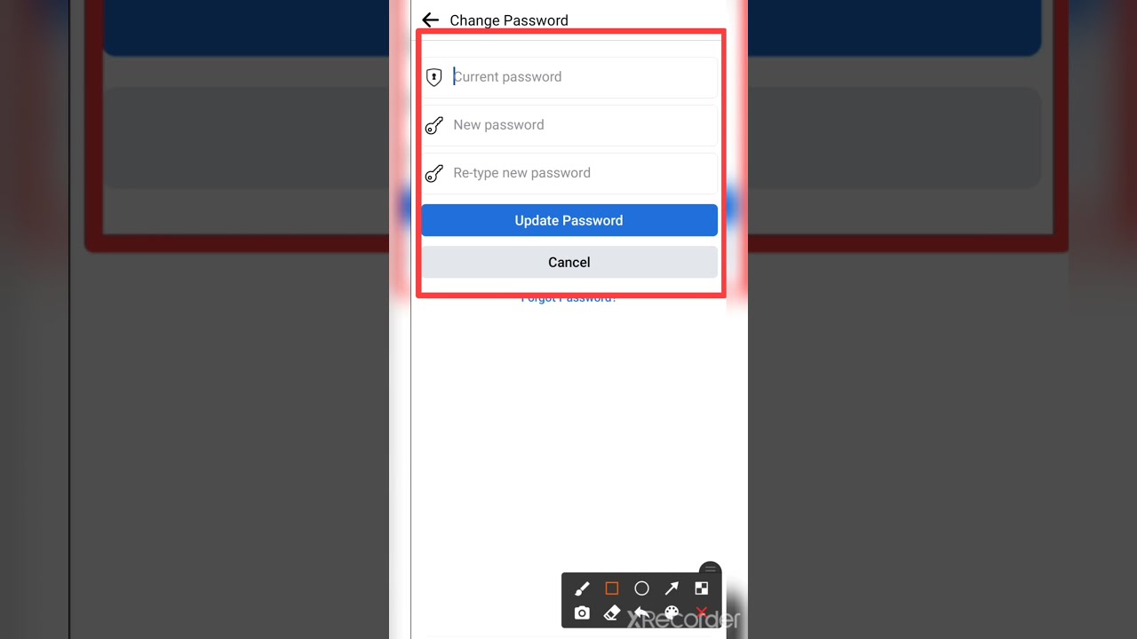 How To Change Facebook Password | Facebook Password kaise change kare | Adeoga Max #shorts