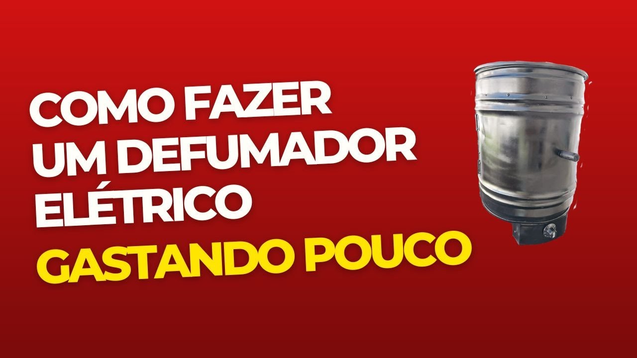 como fazer um defumador elétrico gastando pouco