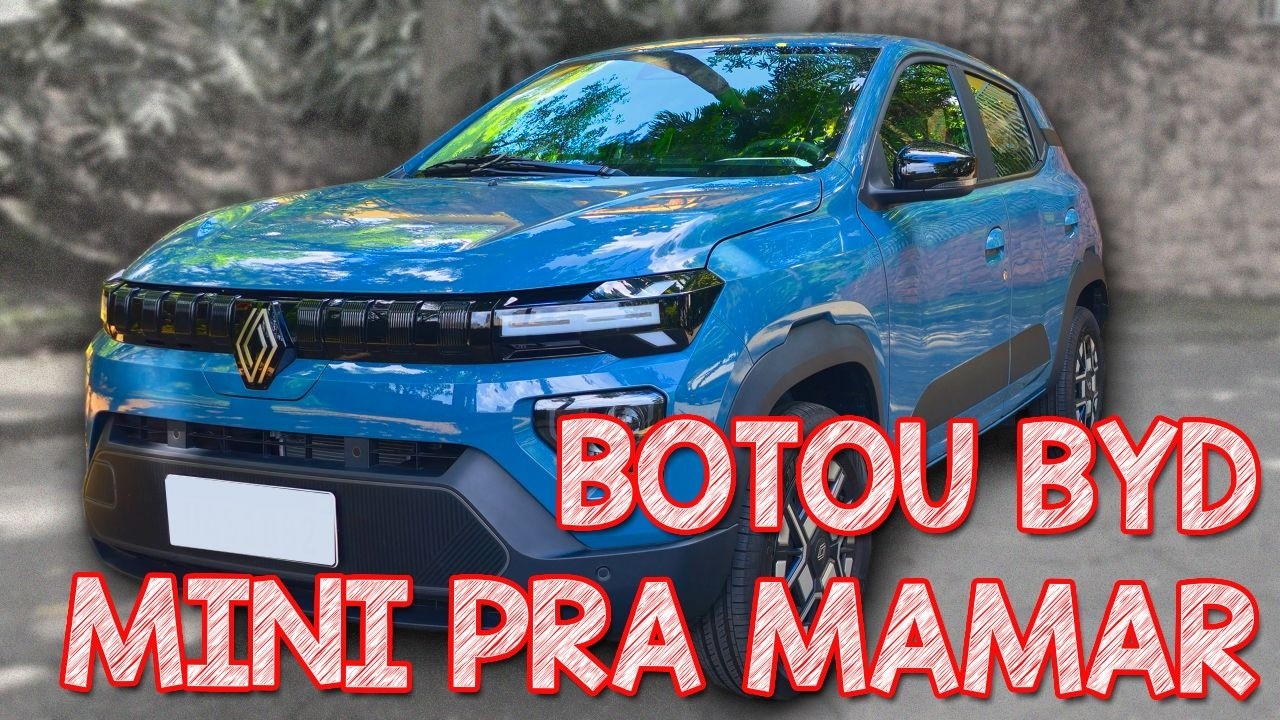 BOTOU DOLPHIN MINI PRA MAMAR! O ELETRICO MAIS BARATO DO BRASIL Avaliação Kwid E Tech