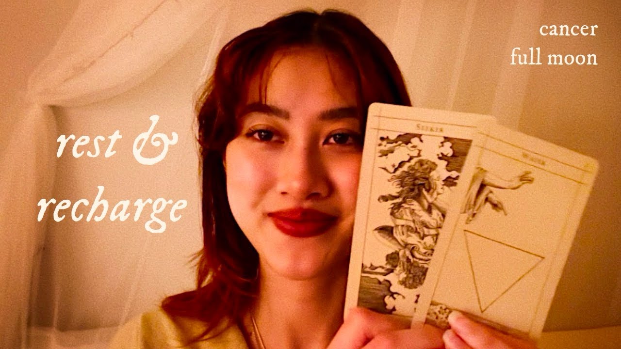 Taking Care of You This Full Moon 🌕 | asmr reiki + card pull