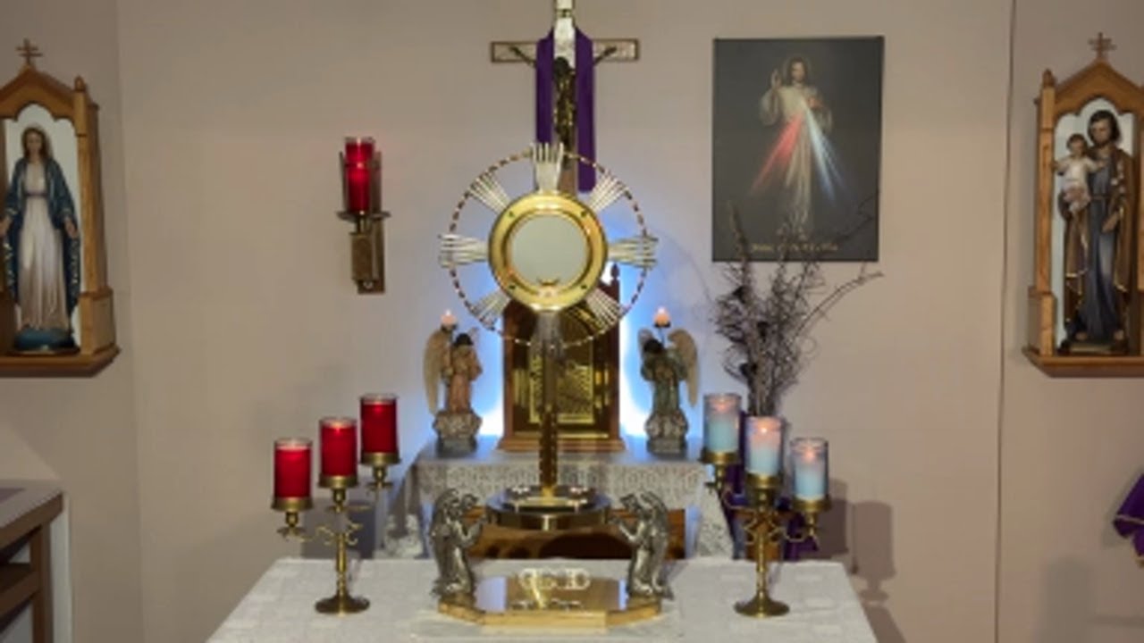 LIVE Eucharistic Adoration - Sisters of Divine Mercy