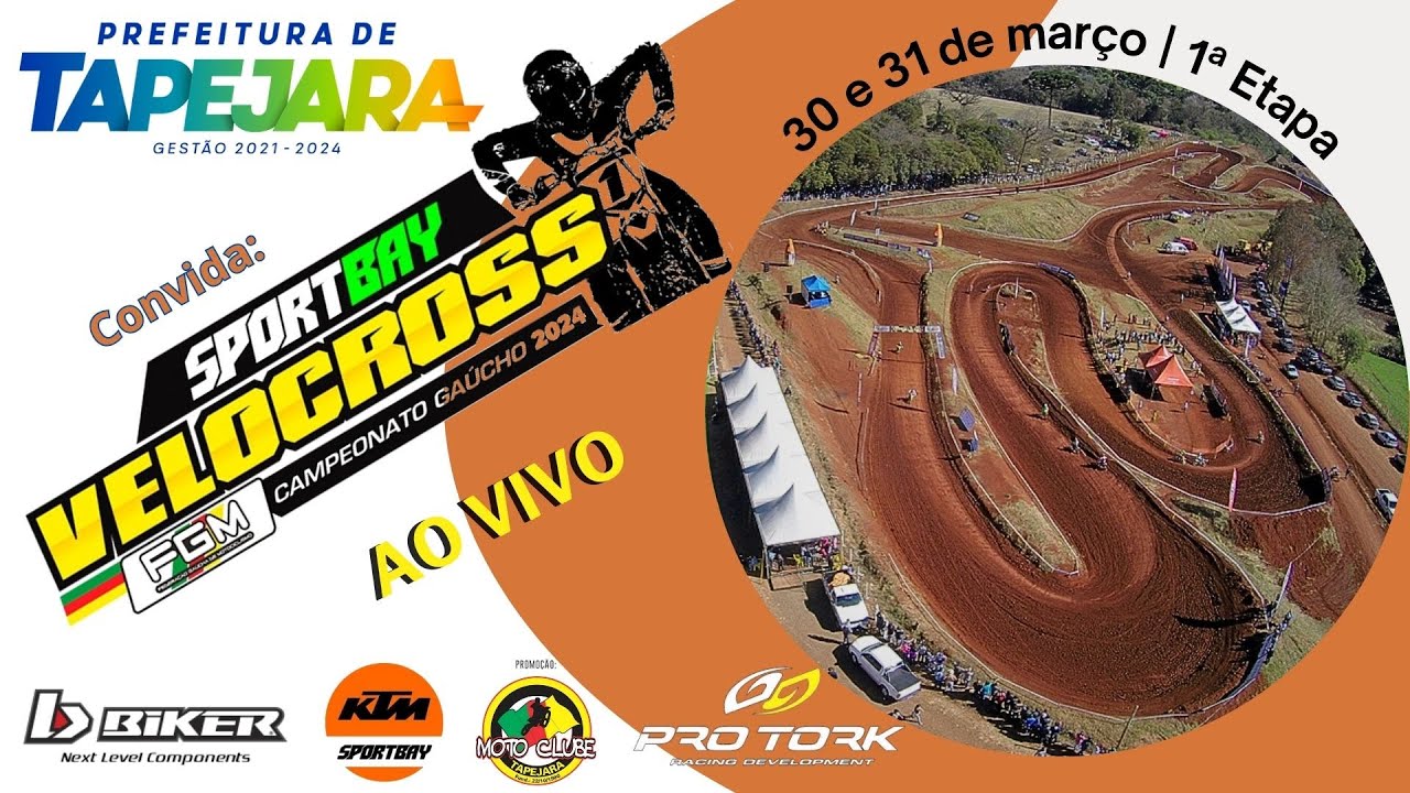 Campeonato Gaúcho Sportbay de Velocross | 1ª Etapa | Tapejara-RS