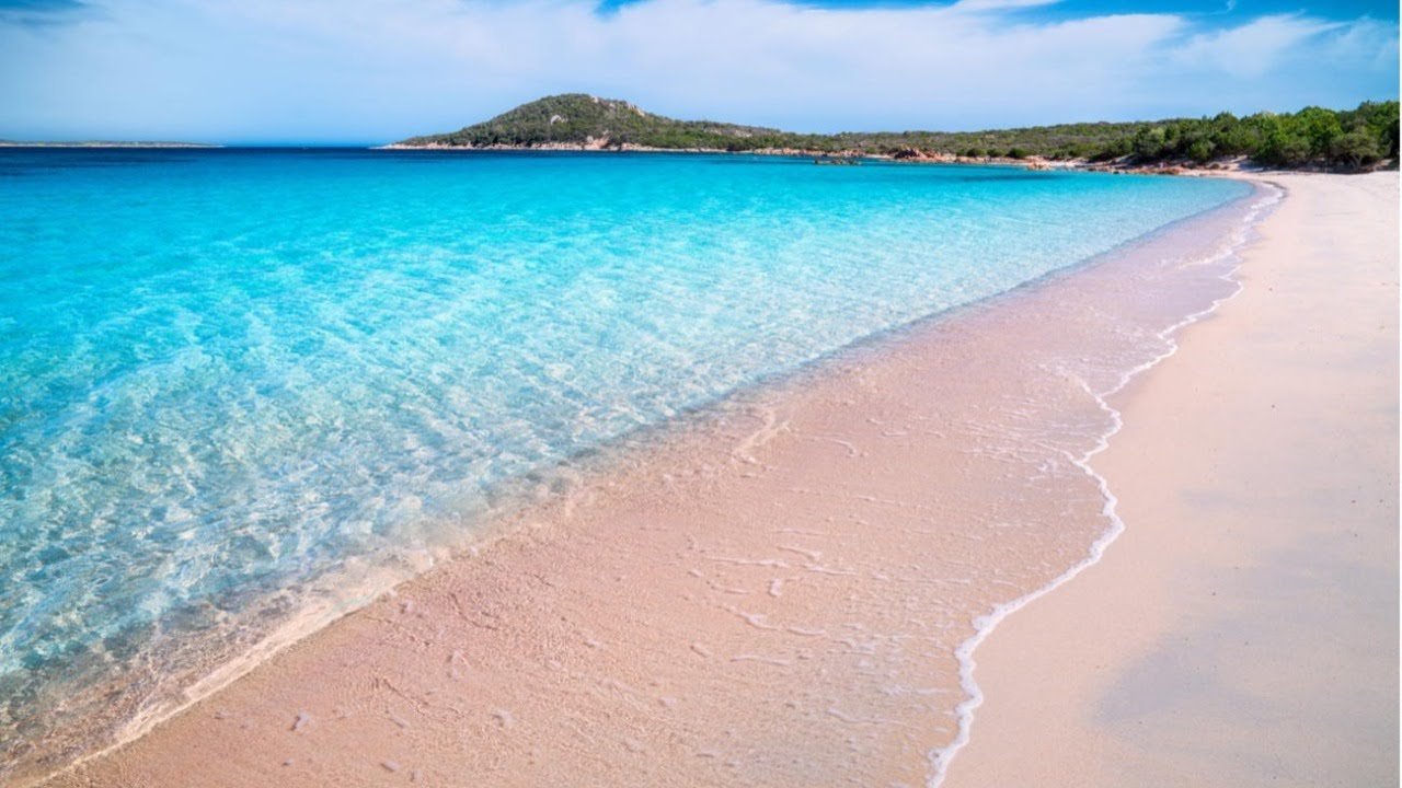 Spiaggia Liscia Ruja la spiaggia più grande della Costa Smeralda Sardegna [4k]