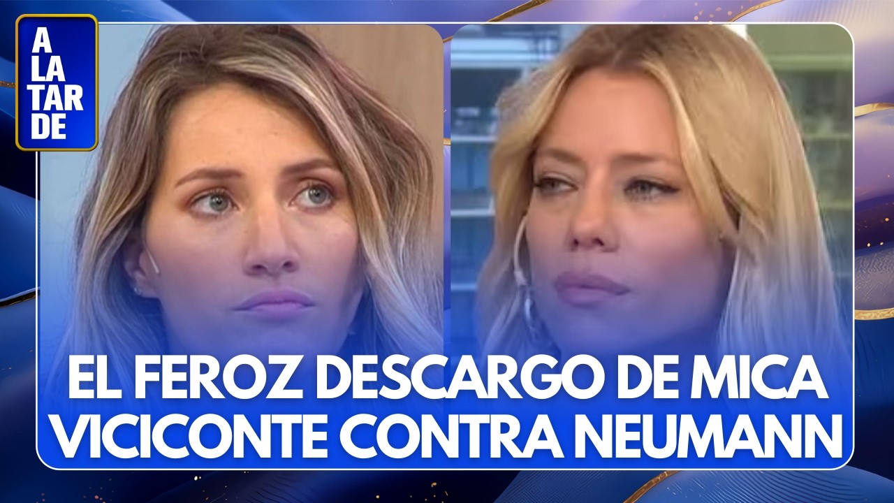 😡 ¡SE PUDRIÓ TODO! MICA VICICONTE DESTROZÓ A NICOLE NEUMANN