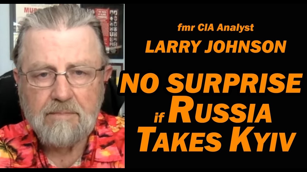 fmr CIA Analyst LARRY JOHNSON LIVE Today 2:00p est