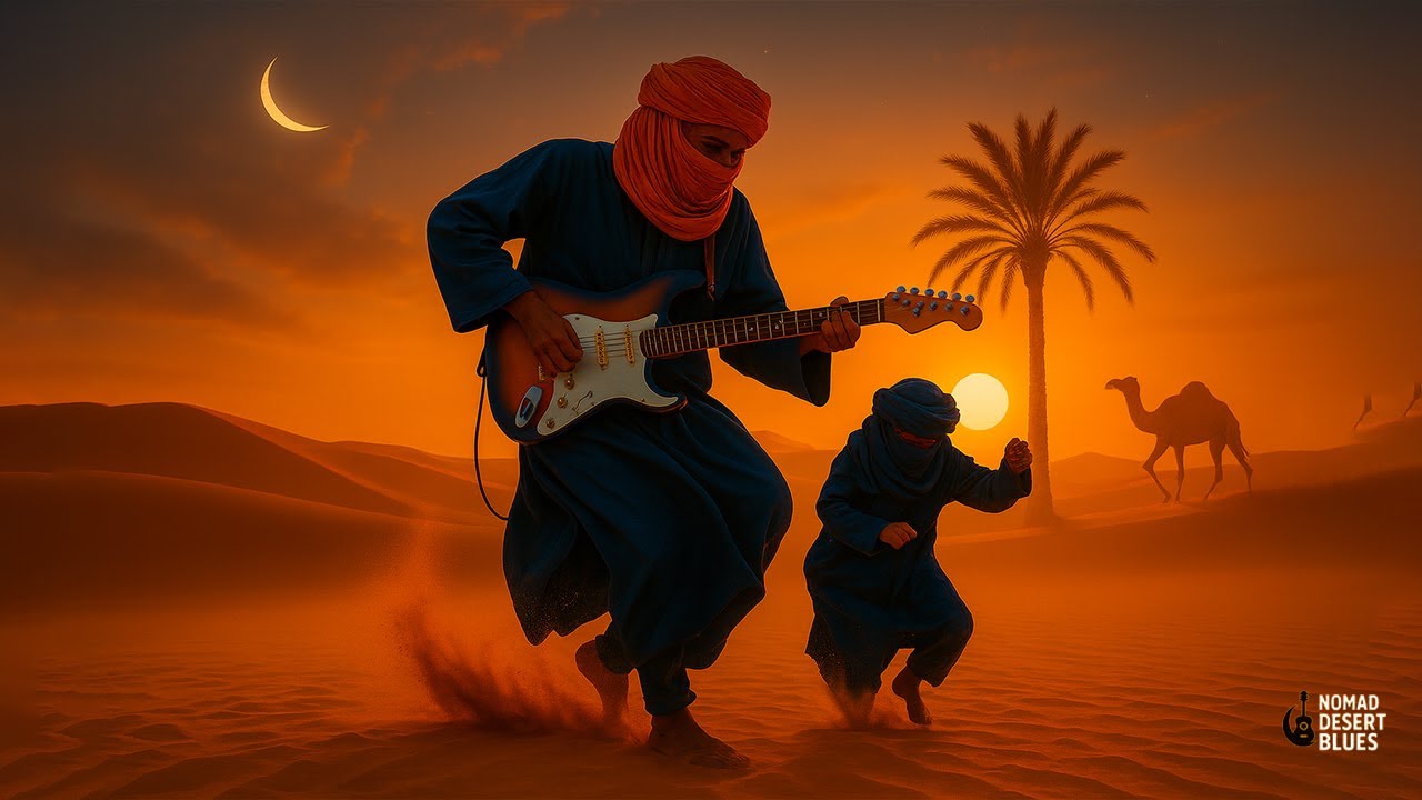 Desert Tapes Vol 3 Tuareg Guitar & Saharan Soul Sunset Mix Desert Fusion Guitar