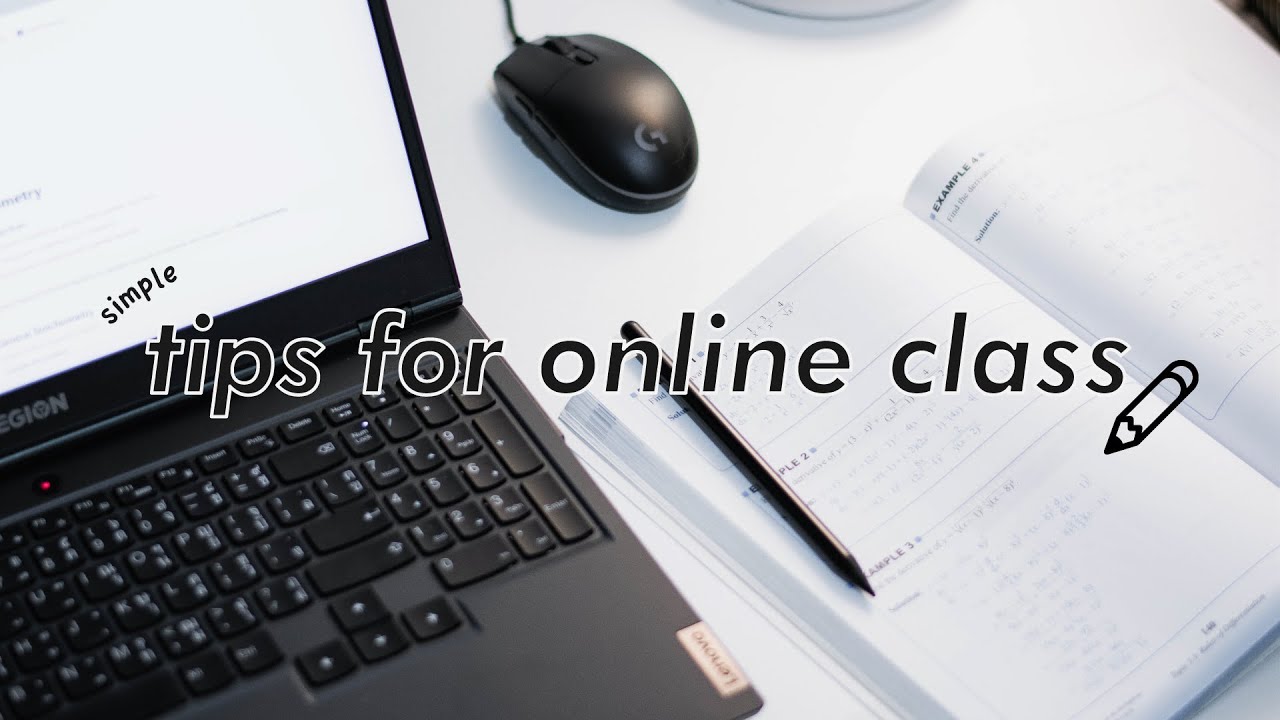 3 productive tips for online school | online learning
