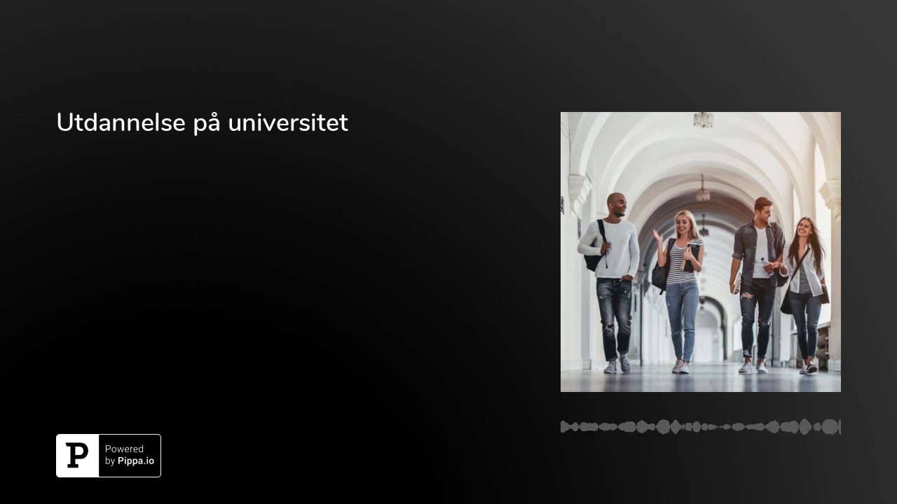 Utdannelse p&aring; universitet