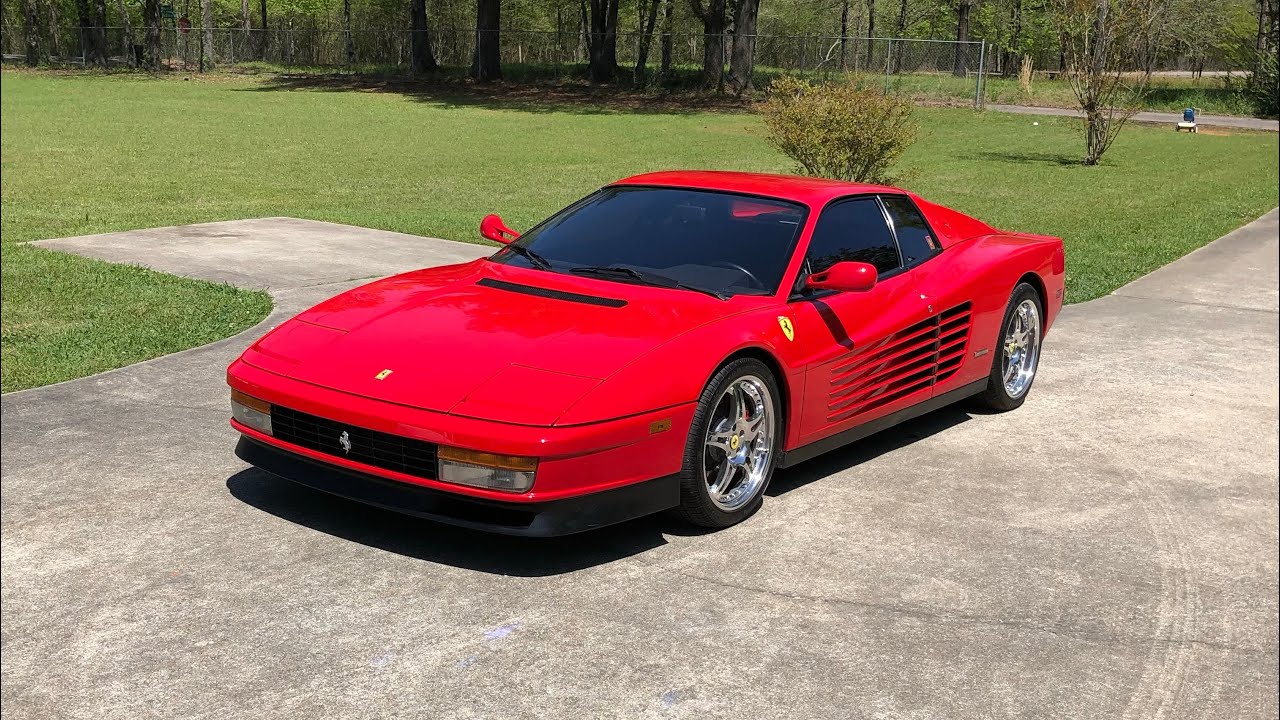 1988 Ferrari Testarossa, with Tubi Exhaust, POV Drive (Volume Up)