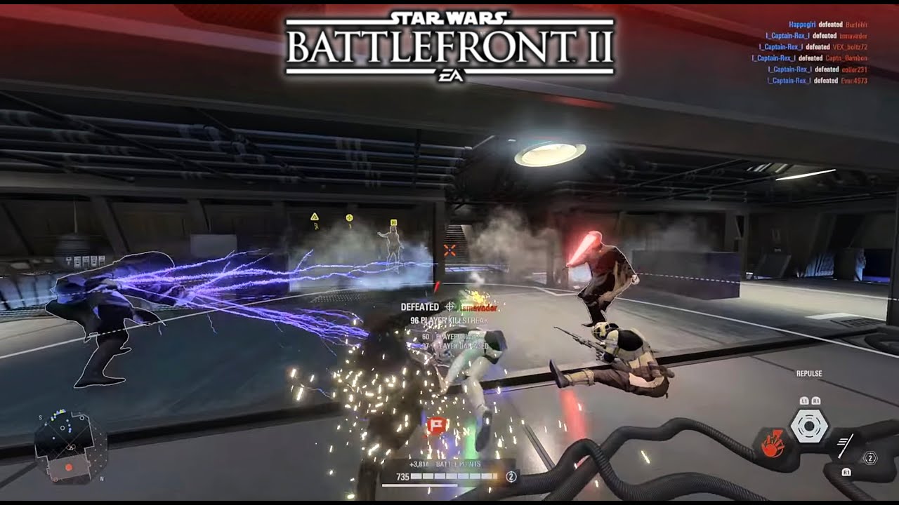 Star Wars Battlefront 2 | 116 Luke Skywalker Killstreak | First Streak after A Year break!