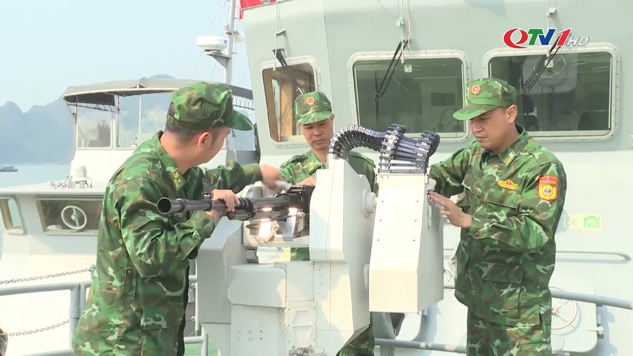 Hải đội 2 Bộ đội Biên phòng Quảng Ninh bảo vệ biên cương Tổ quốc.