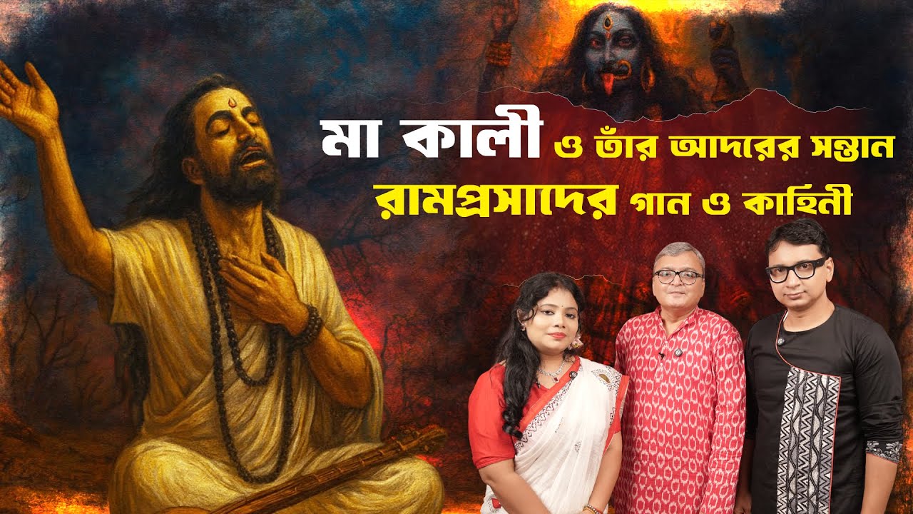 মা কালী ও তাঁর আদরের সন্তান রামপ্রসাদের গান ও কাহিনী | #kalipuja #kalipujaspecial