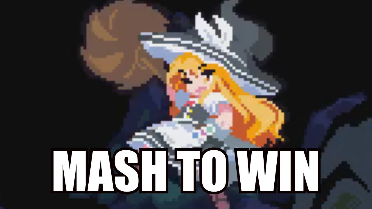 Beating Yamame by mashing the same button (Touhou 17.5 Trial) English Version