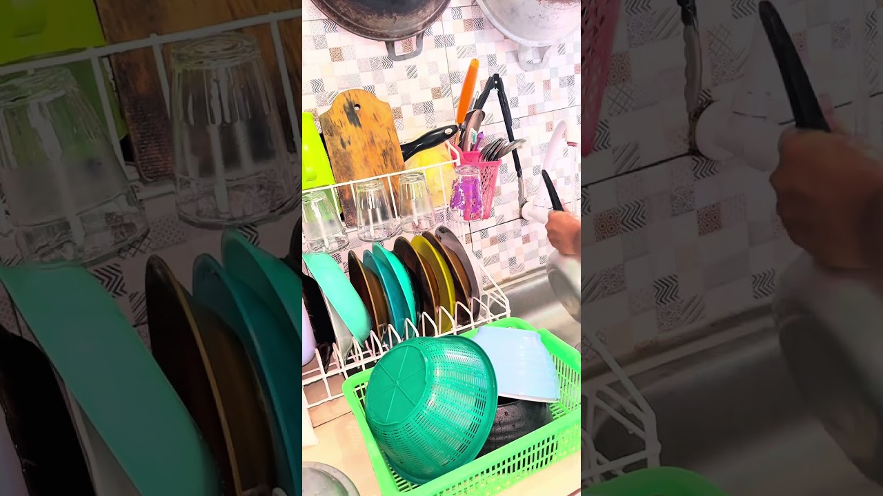 Video cuci piring sama ngoceh jadi cuan
