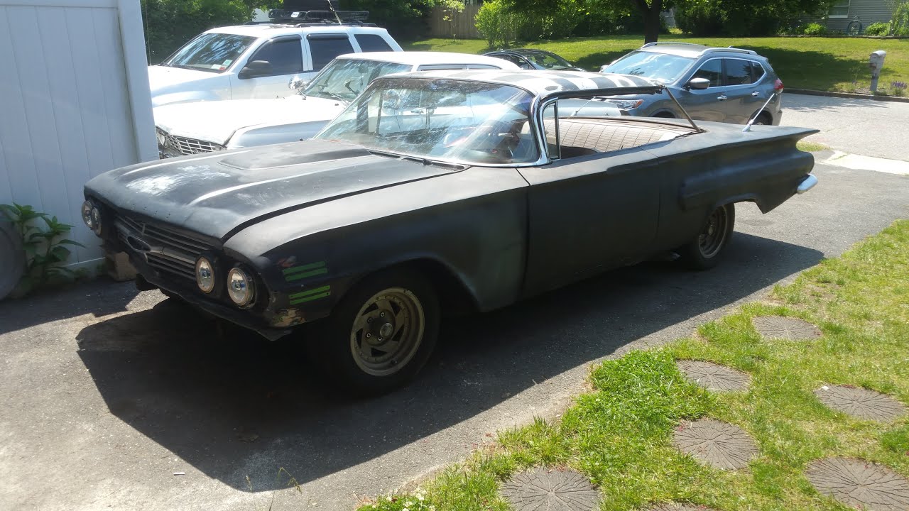 From The Archives: Ridin Ruthless (I mean roofless) 1960 Impala LS Swap 2 Door Halftop Rot Rod.