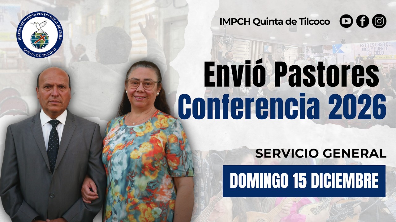 Envió Pastores Conferencias 2026  | 📅 Domingo 15 de Febrero  🙏