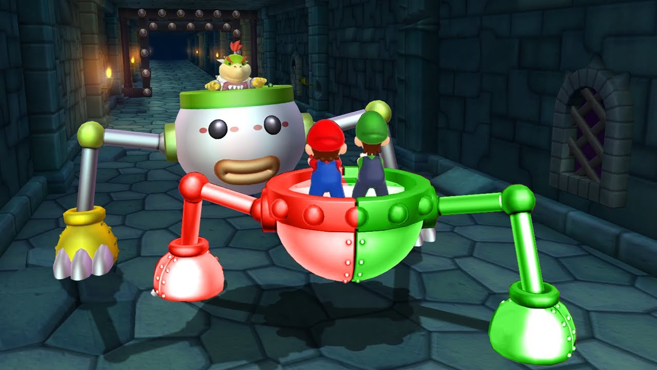 Mario Party 9 MiniGames - Mario Vs Luigi Vs Wario Vs Waluigi (Master Cpu)