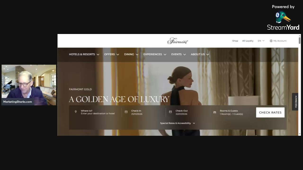 Fairmont Gold Level Rooms - A Separate Check In Desk! Complimentary Breakfast, Afternoon Canapes...
