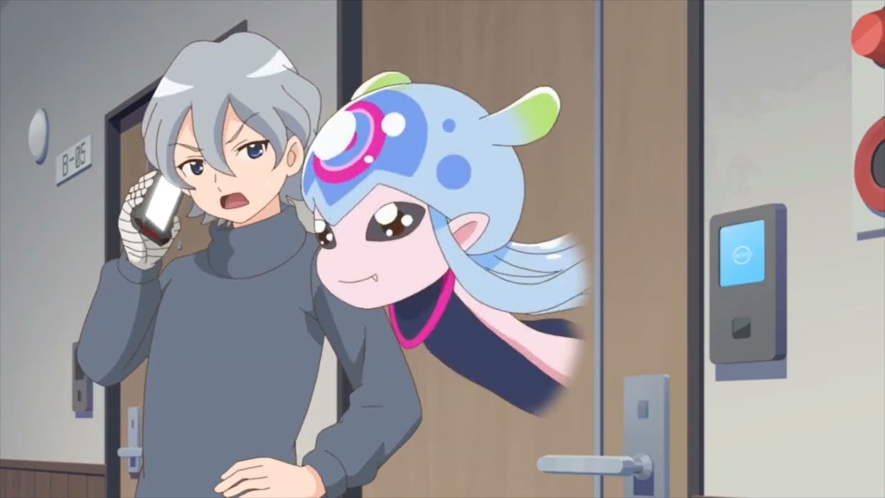 Jellymon breaks into Hiro's room and computer | Digimon Ghost Game - episode 16