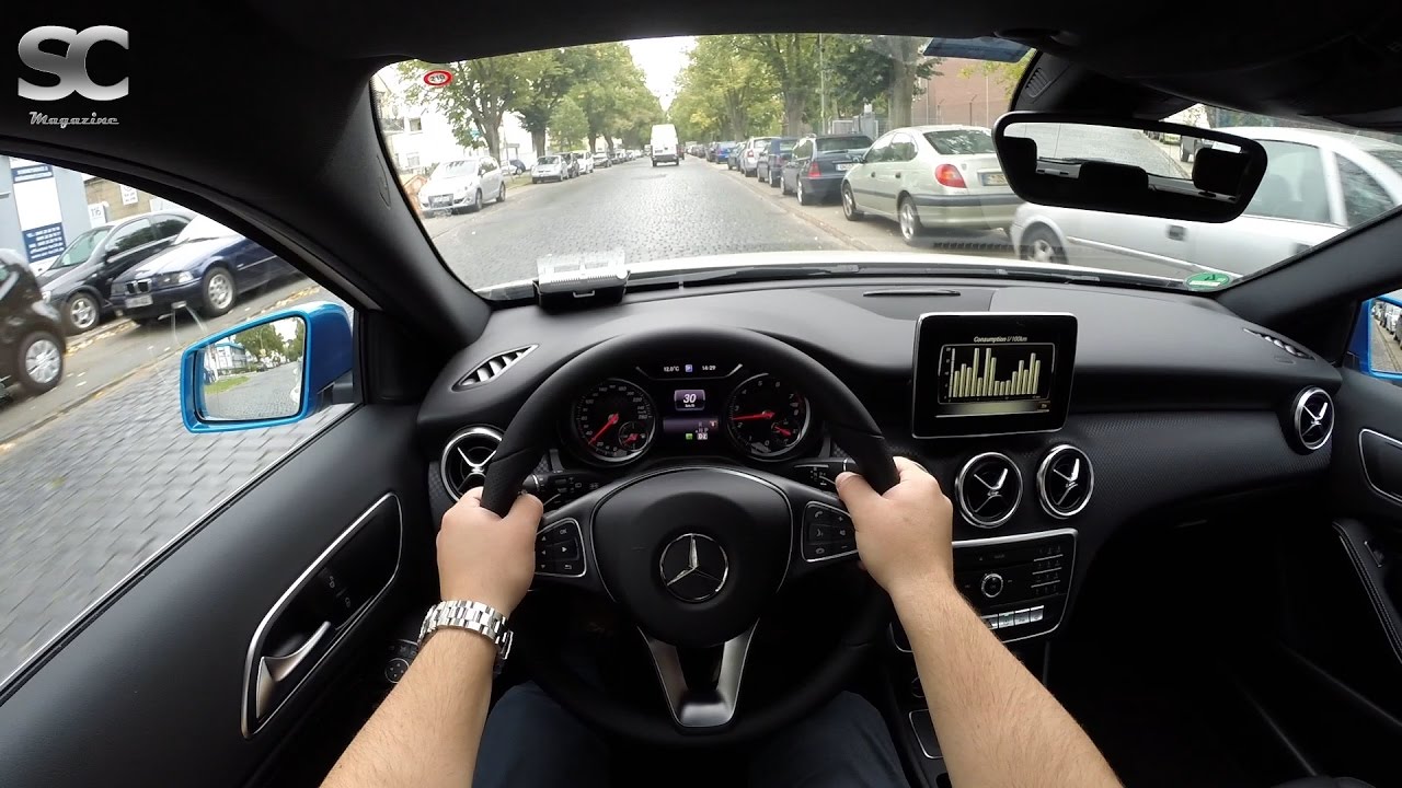 Mercedes-Benz A 200 (2016) - POV City Drive