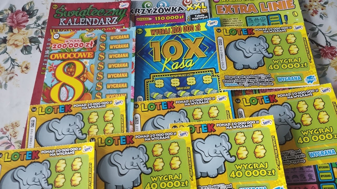 #zdrapki Wysyp Słoni 🐘 Łeb Mikołaja 🎅 kasa X 10 💰 krzyżówka XXL 💰Linie 💰ładny Plus ➕💰 Mix za 50 zł 😃