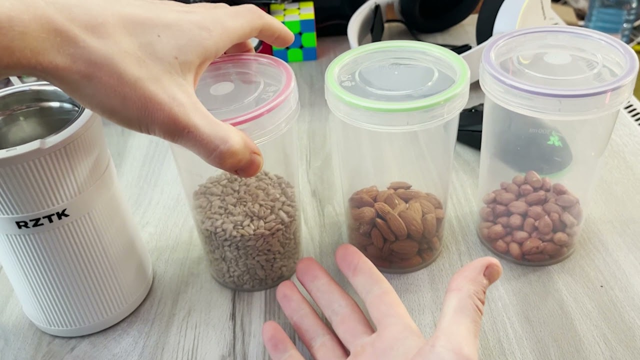 Распаковка Кофемолка RZTK CG 355R с ROZETKA