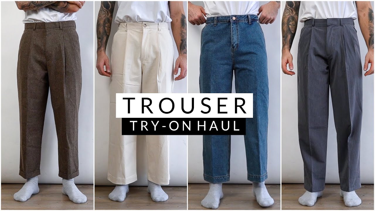 The Best Place To Purchase Trousers | Try-on Haul | Menswear Essentials