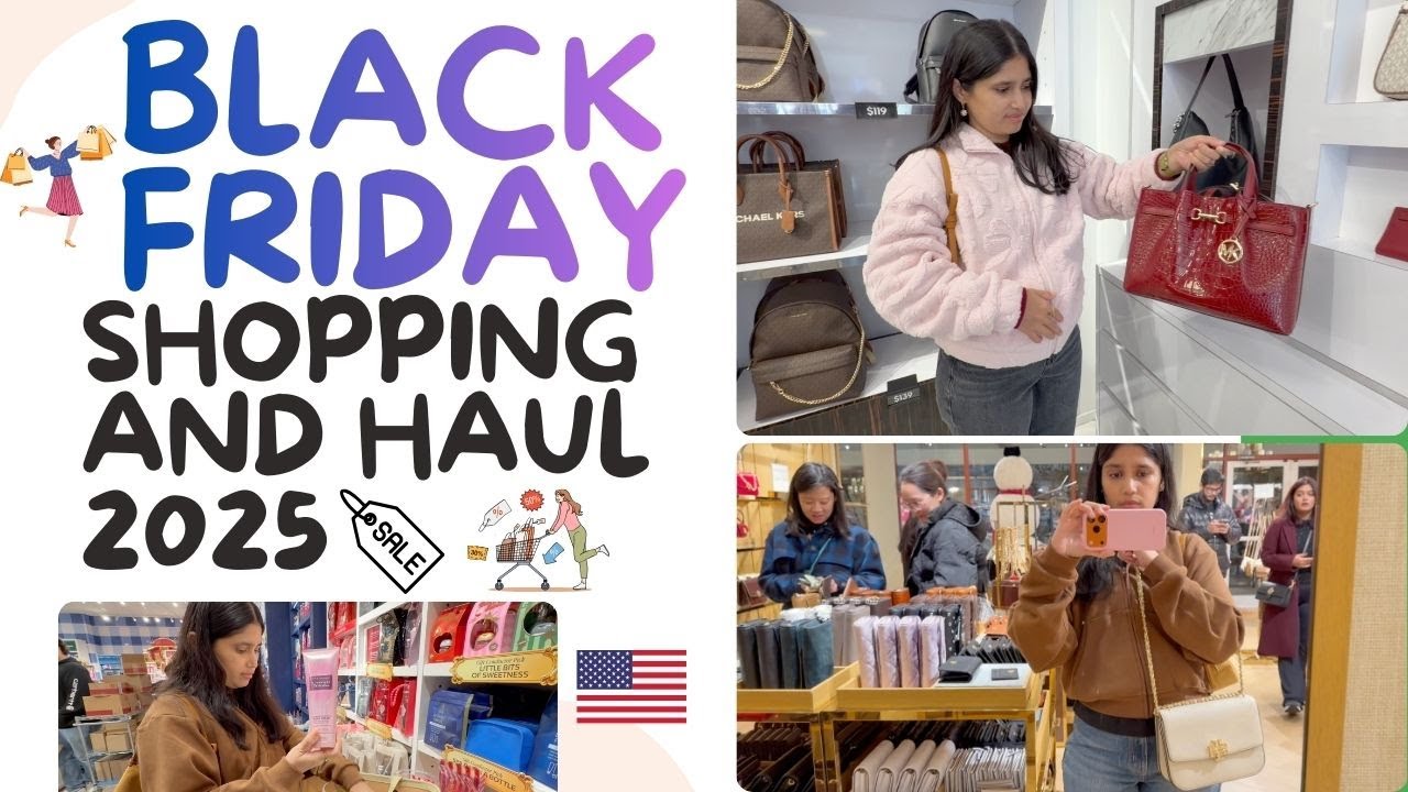 BLACK FRIDAY SHOPPING & HAUL 2025 🛍️ |THANKSGIVING  |  USA TELUGU VLOGS 💎👜🇺🇸మేము ఏమి ఏమి కొన్నాము ?