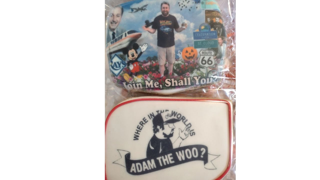 My Adam The Woo Cookies Made by his Talented Cousin