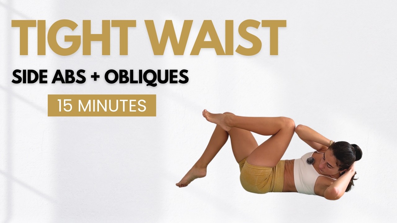 15 Min Defined Obliques | Tighter Waist, Abs Workout