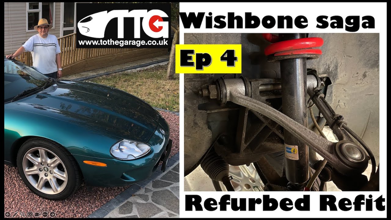 Jaguar X100 XK8 XKR Wishbone saga Ep 4. Fit top balljoints yourself and save hundreds of £ Pounds.