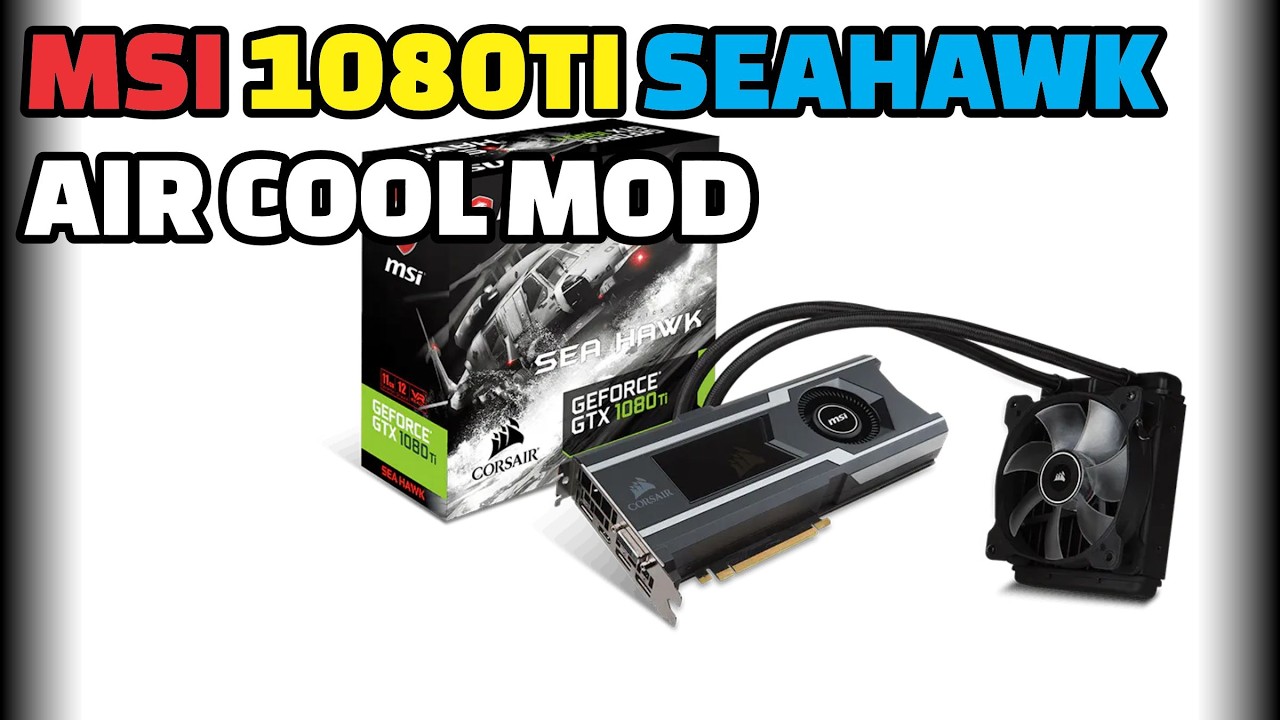 Taking My MSI GTX 1080 TI Sea Hawk Apart