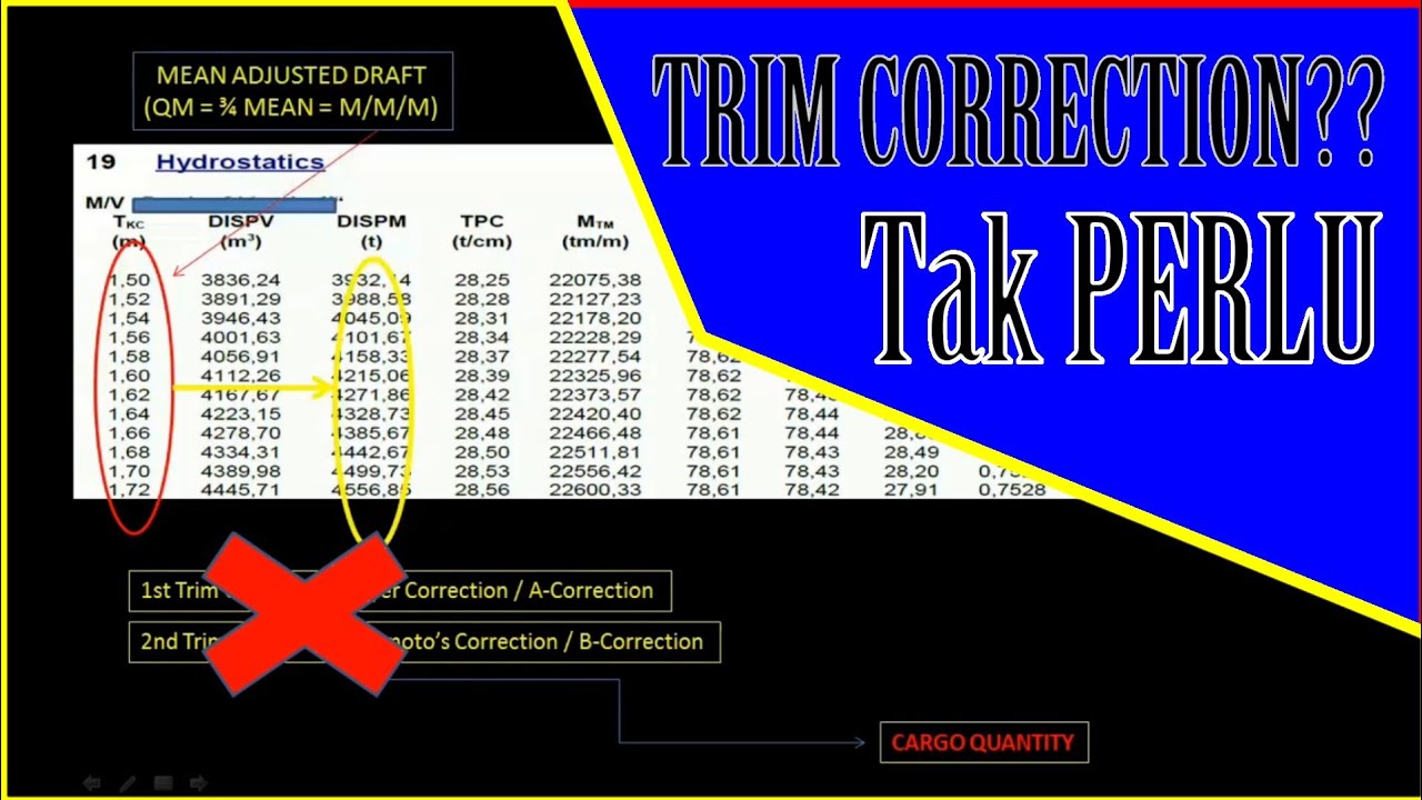 DRAFT SURVEY Tanpa 1st & 2nd Trim Correction,  Begini Caranya !!. #aviorish