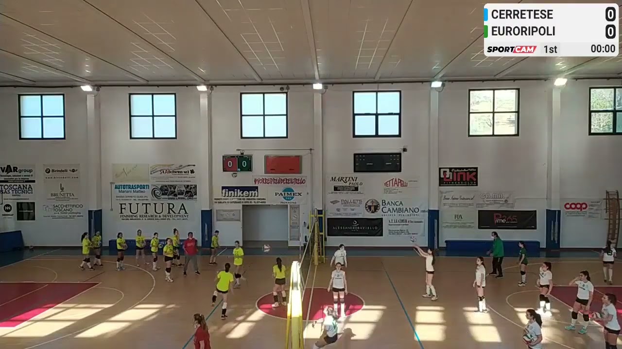 Under 14 Bianca 2021 22 Cerretese contro Euroripoli