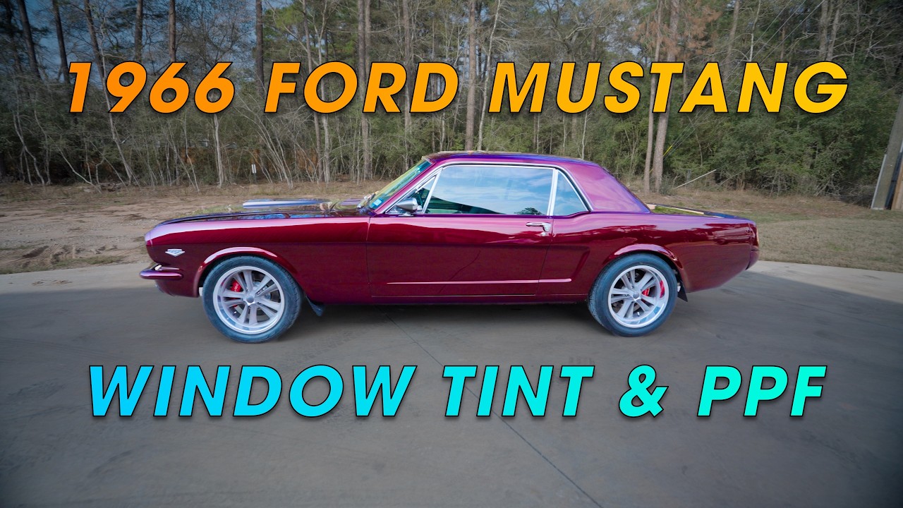 Protecting a Classic: 1966 Ford Mustang PPF & Tint