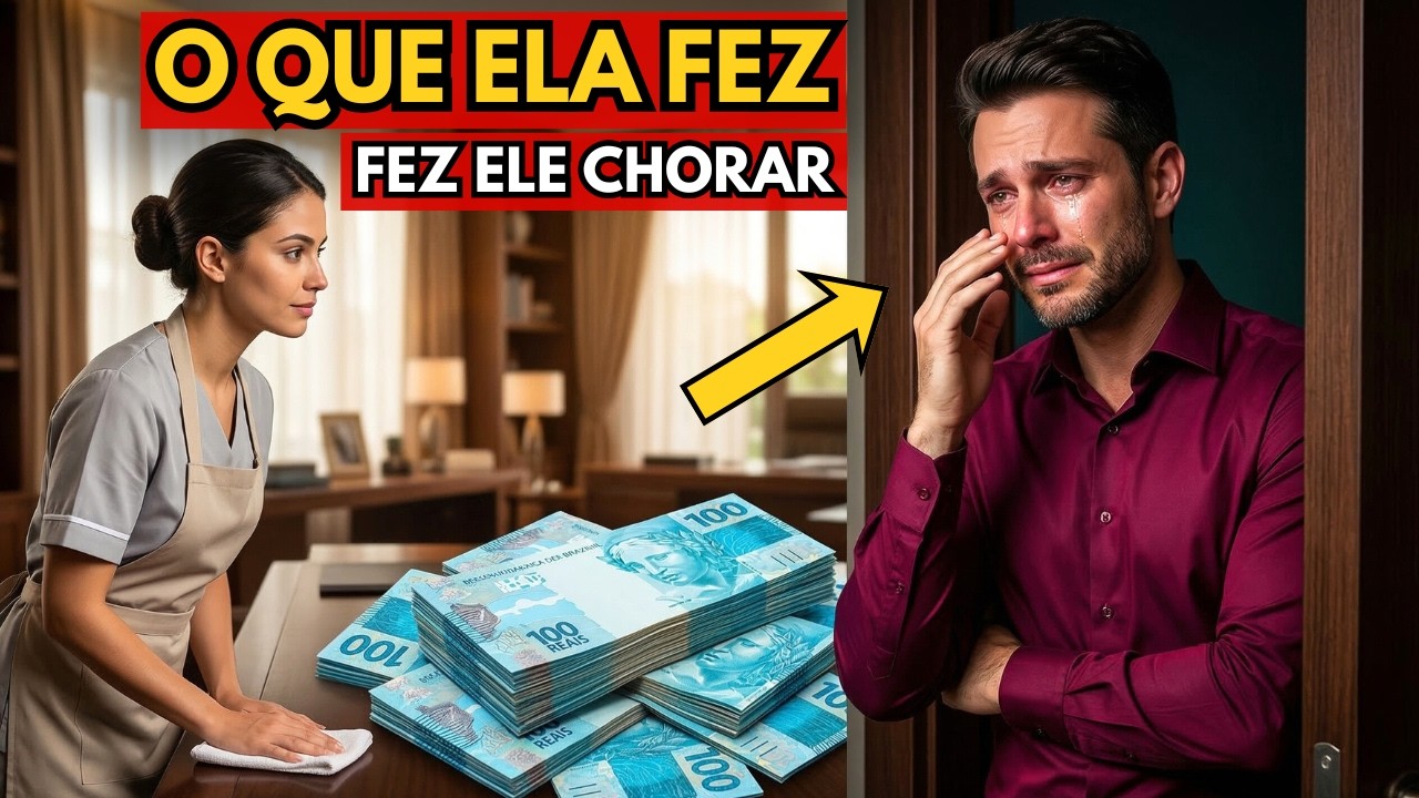 Milionário Desconfiado deixou R$10 mil na mesa perto da FAXINEIRA... o que ela fez o FEZ CHORAR