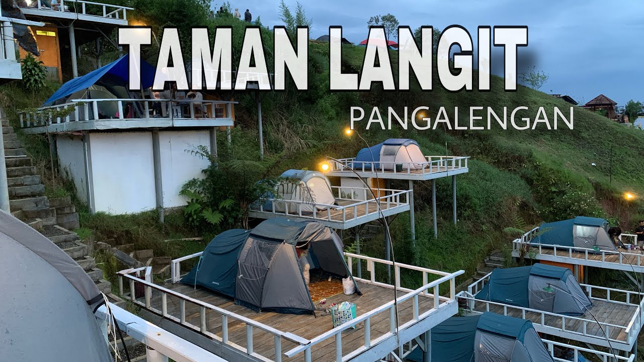 CAMPING DI TAMAN LANGIT PANGALENGAN ‼️ KALYCA & SHALEETA