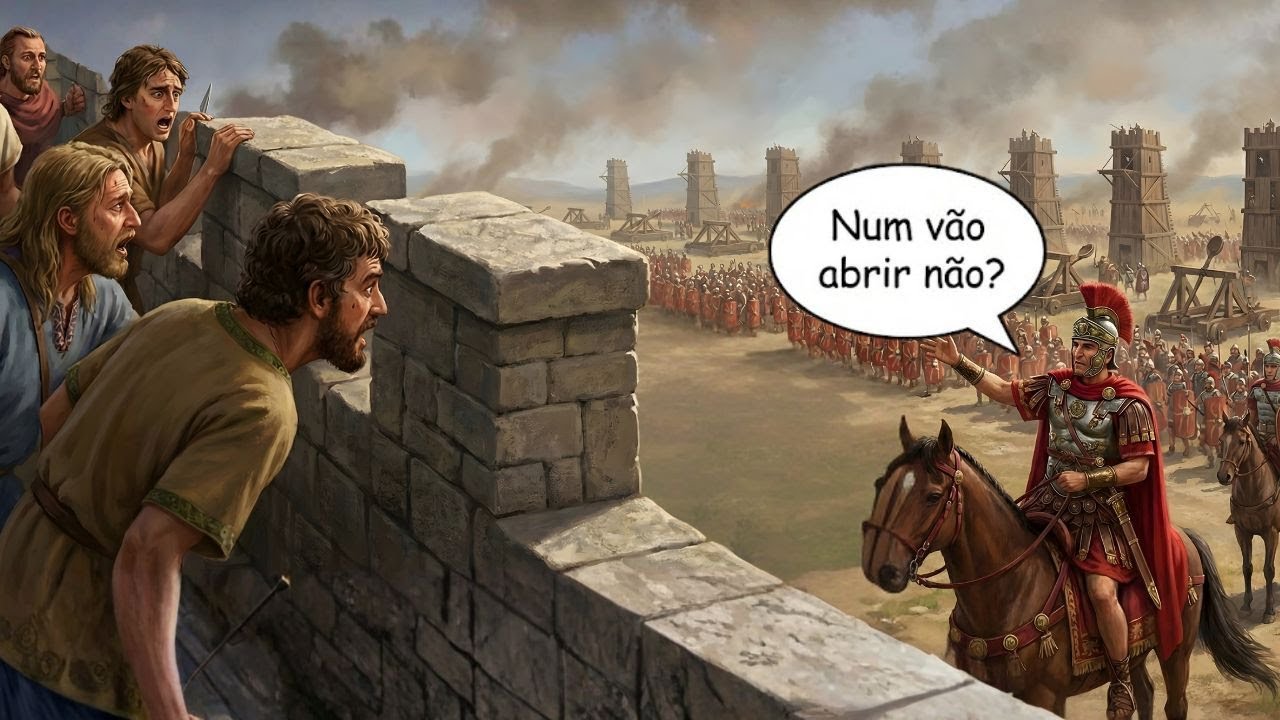 A Tática PSICOLÓGICA Que Fazia Cidades ABRIREM as Portas Para Roma!