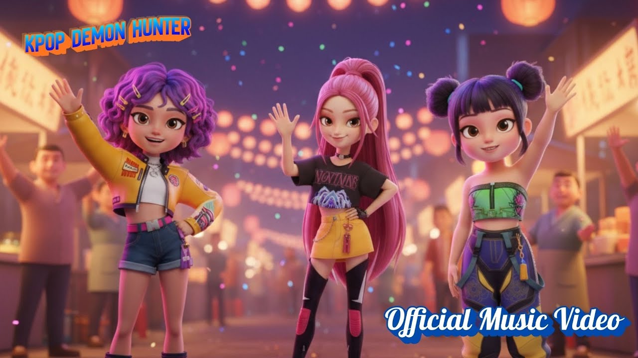 🌈 Kpop Demon Hunter song | The Missing Trophy at the Rainbow Festival! Official Music Video