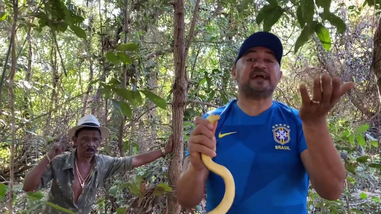 CHARLLES, TIRINGA E A COBRA PAPA PINTO | COMÉDIA SELVAGEM ®