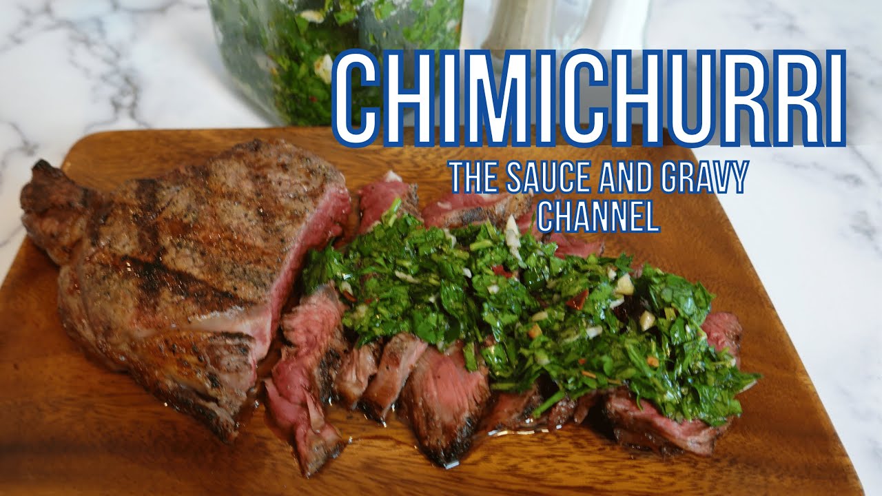 Chimichurri Sauce | Fresh Sauce for Steak | How to Make Chimichurri Sauce | Steak Sauce Idea